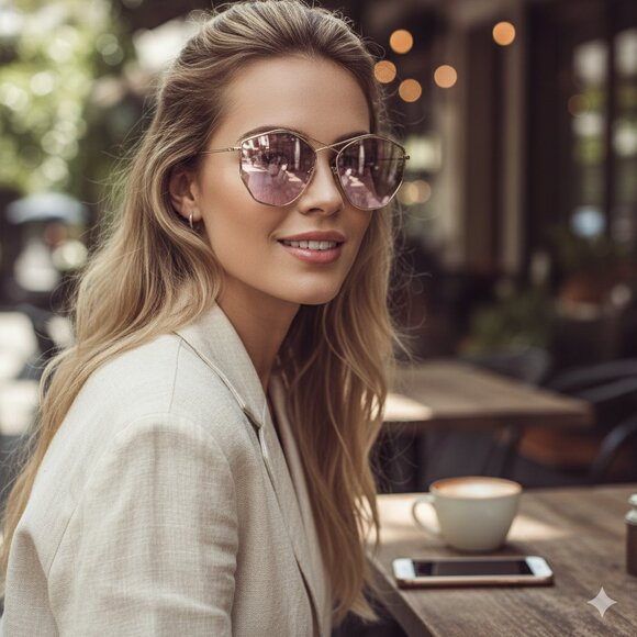 NIB Dior Diorstellaire4 Gold Sunglasses main image 9